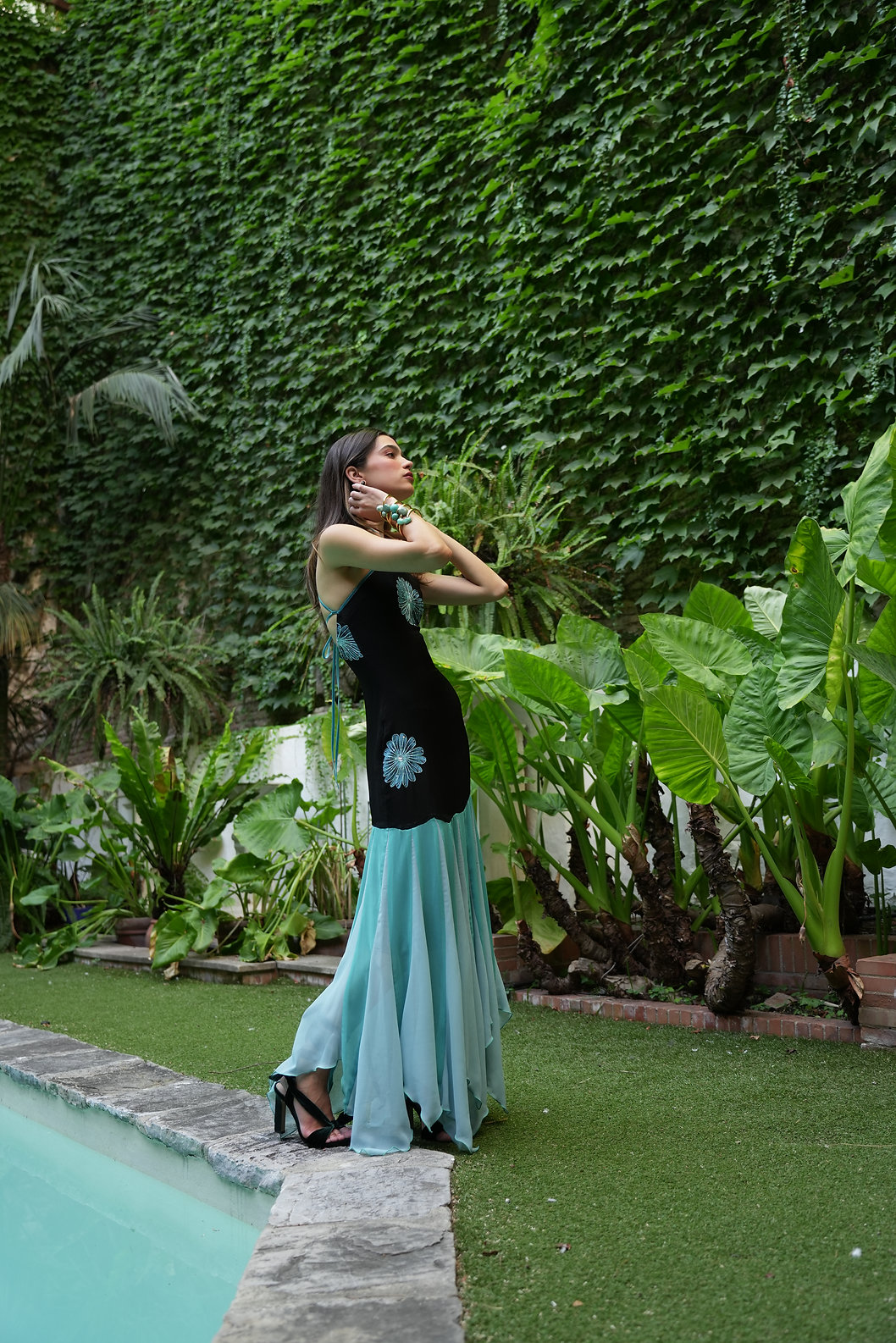 Midnight Garden Dress