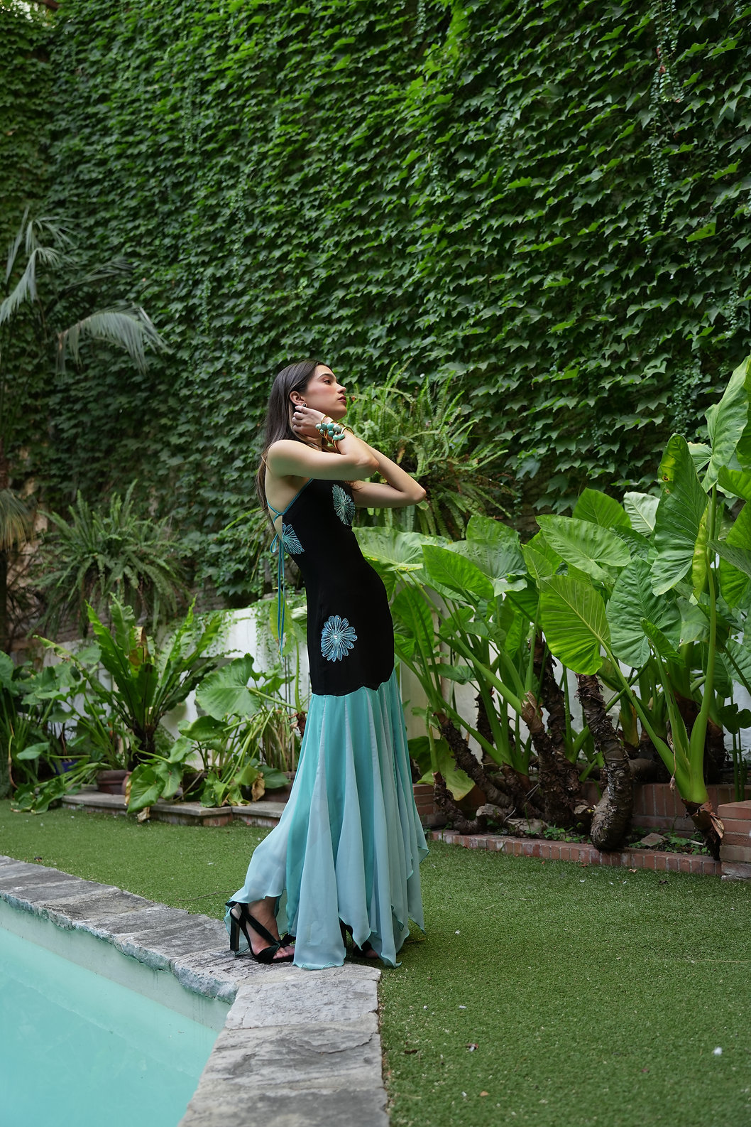 Midnight Garden Dress