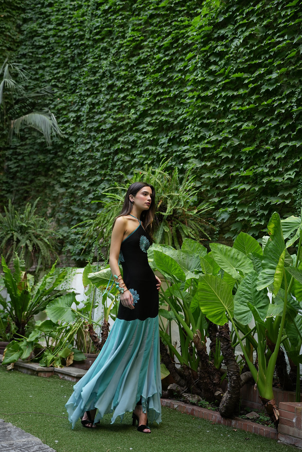 Midnight Garden Dress