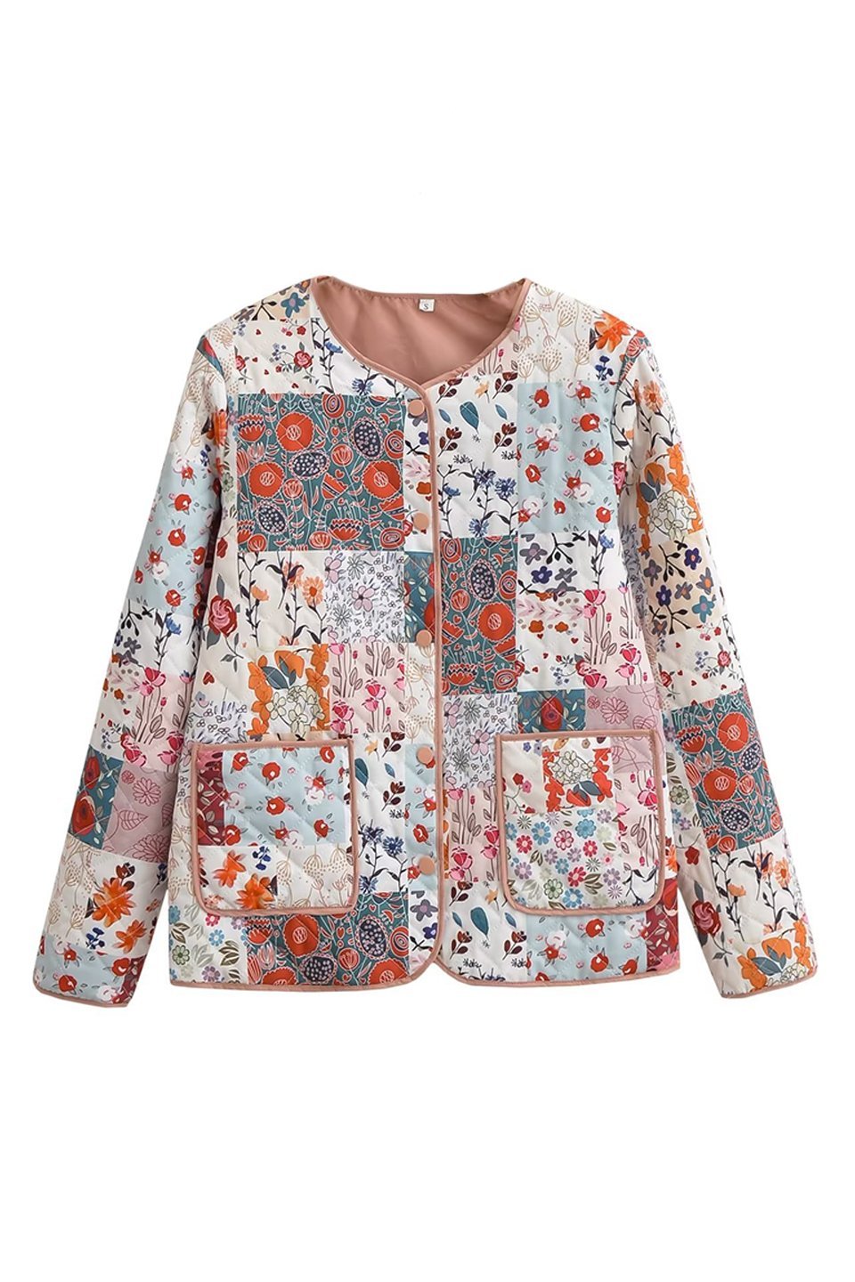 Dana Printed Quilted Puffer Set-ROVOLE