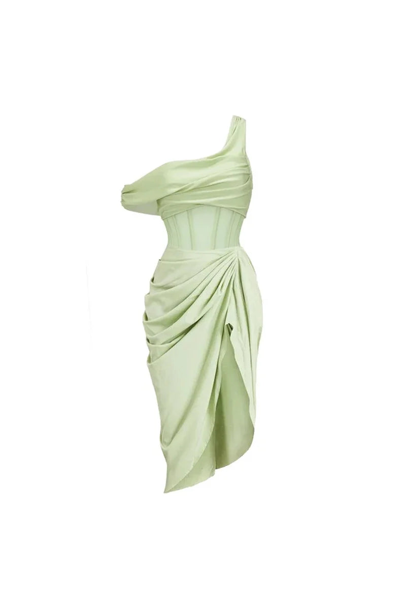 Apple Green Vintage Style Swimsuit Set-ROVOLE