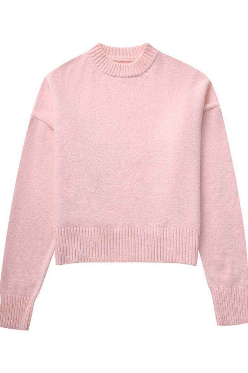 women's casual loose pullover sweater-ROVOLE