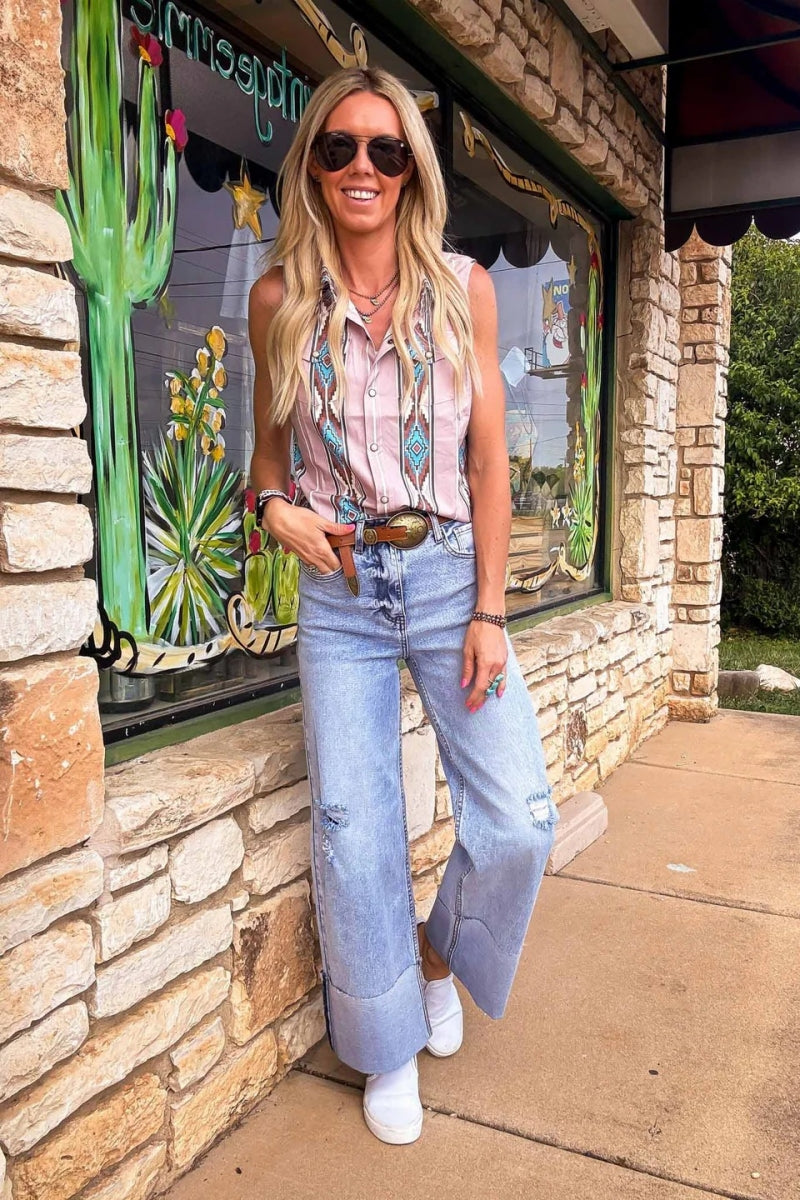 The Anson Aztec Button Down-ROVOLE