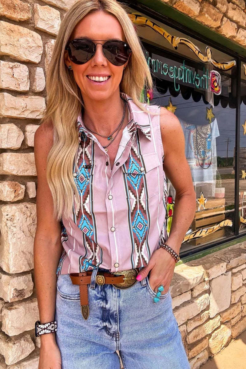 The Anson Aztec Button Down-ROVOLE