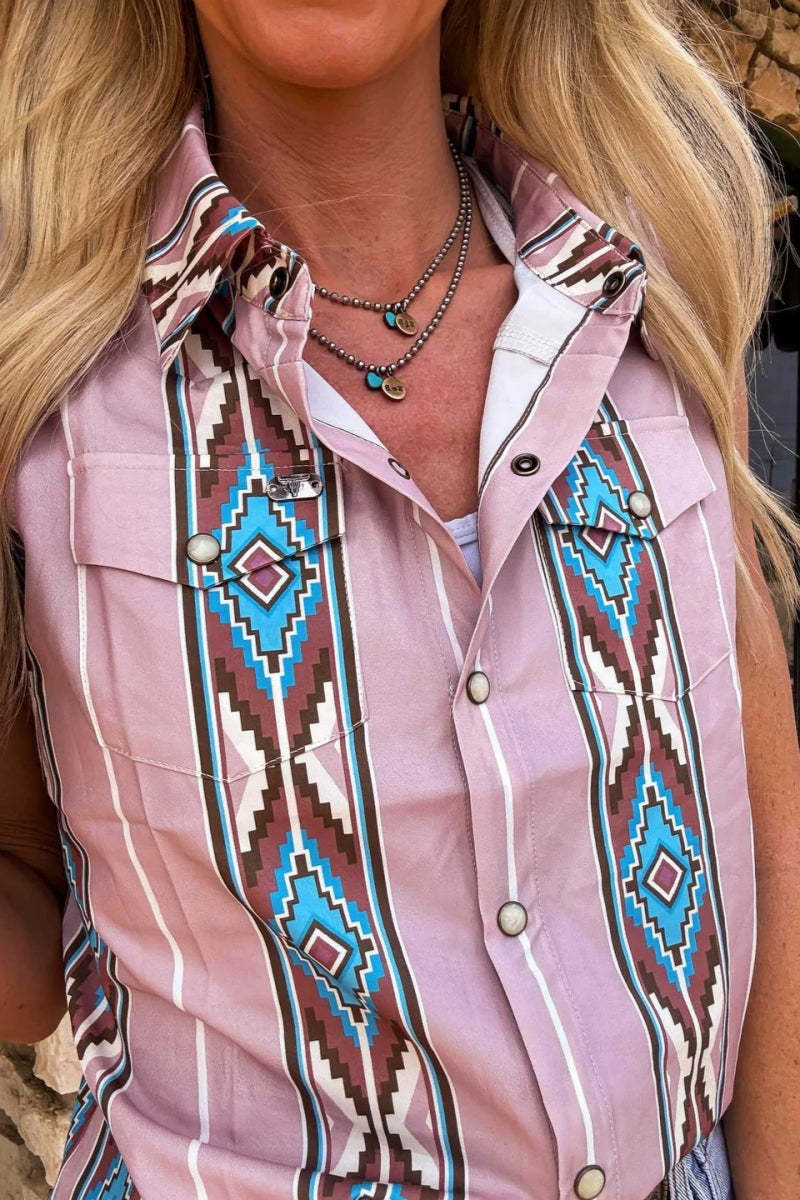 The Anson Aztec Button Down-ROVOLE