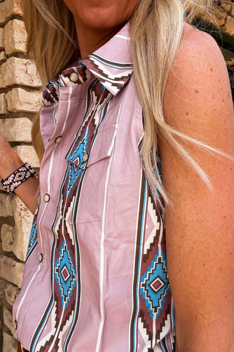 The Anson Aztec Button Down-ROVOLE