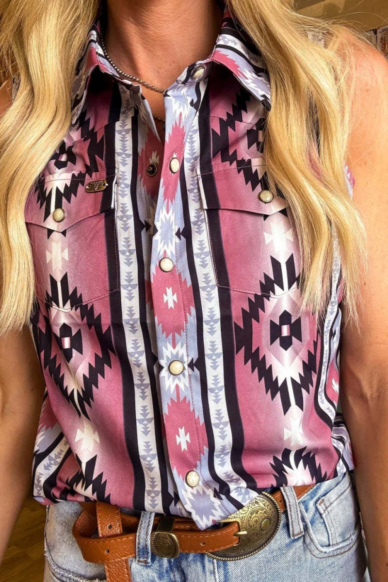 The Anson Aztec Button Down-ROVOLE