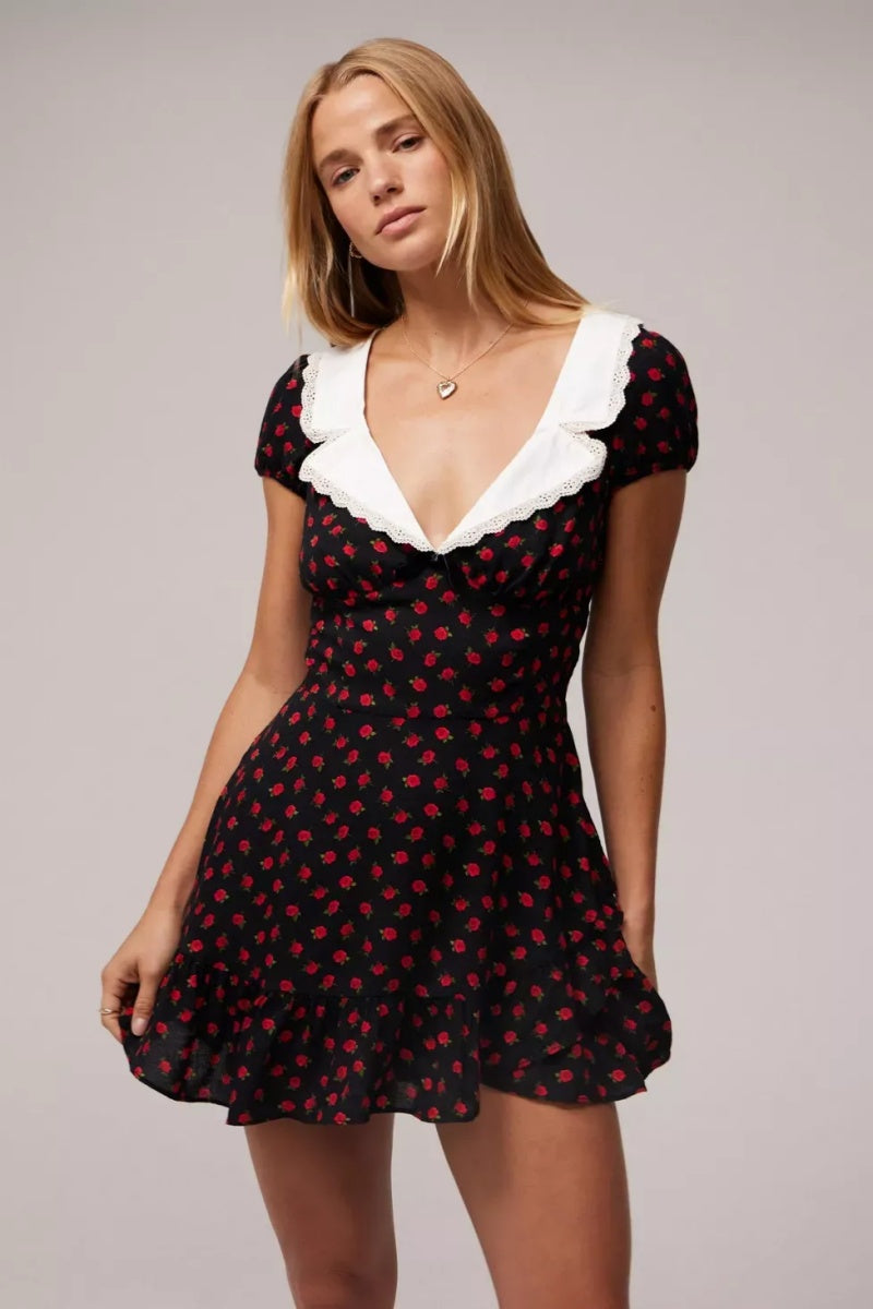 Kimchi Blue Maeve Floral Mini Dress-ROVOLE