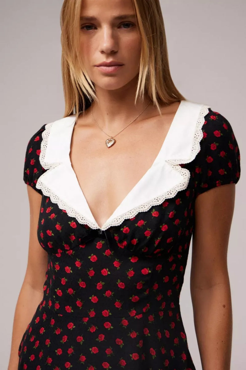 Kimchi Blue Maeve Floral Mini Dress-ROVOLE