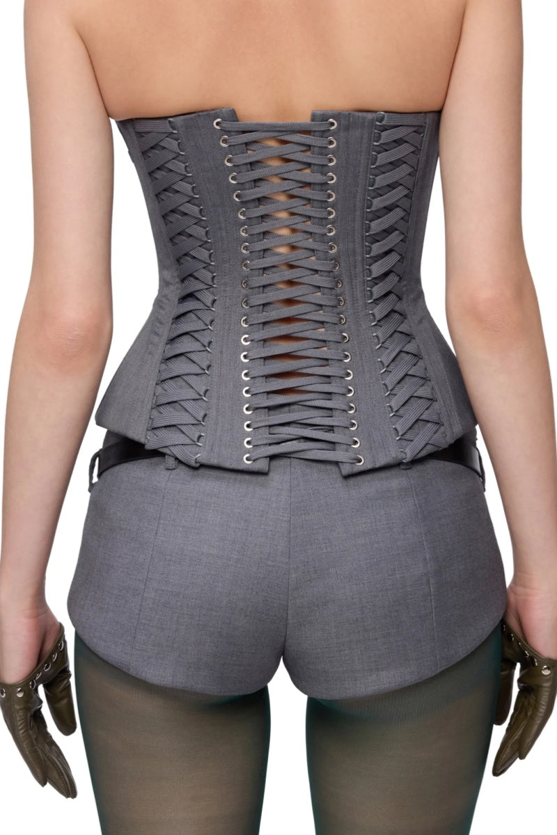 Julia Halterneck Corset Set-ROVOLE