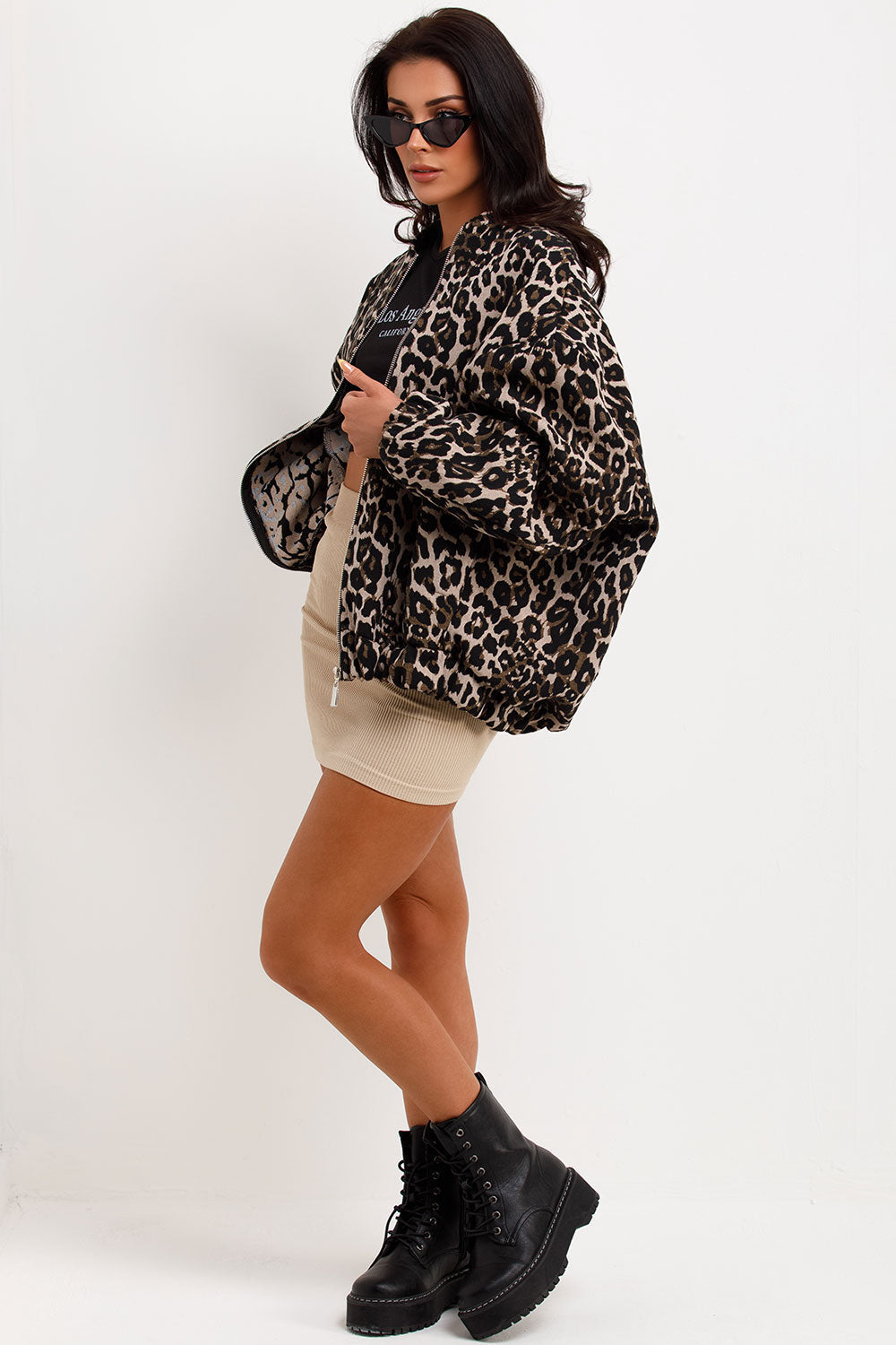 Retro Leopard Print Coat-ROVOLE