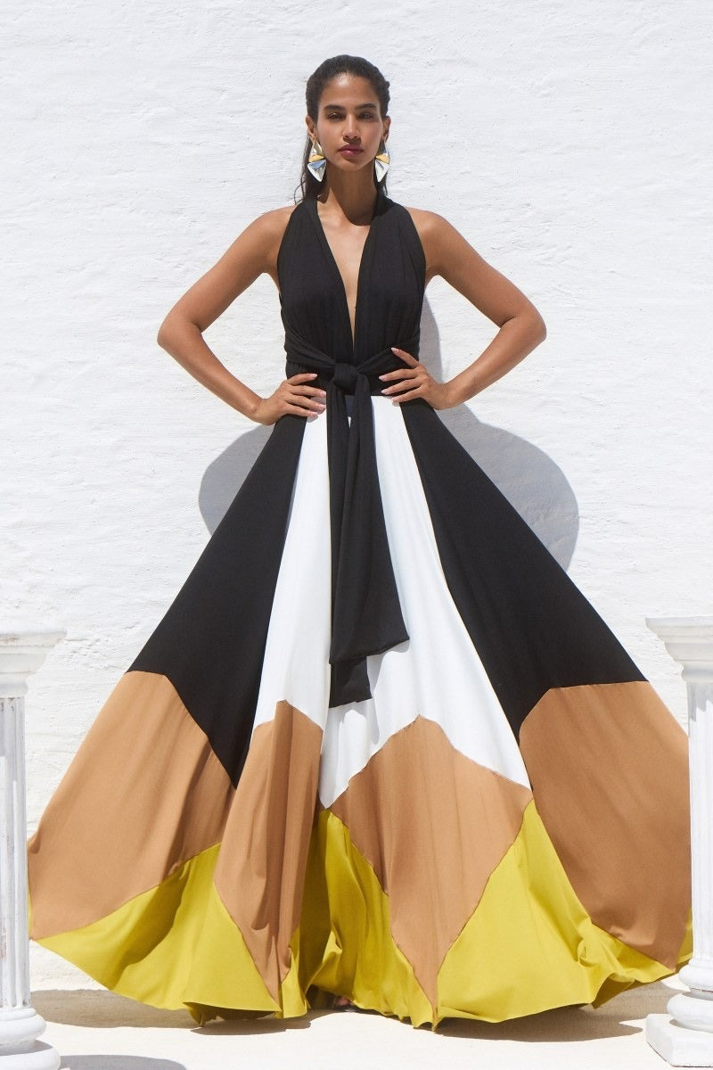 Polymorphic Maxi Dress-ROVOLE