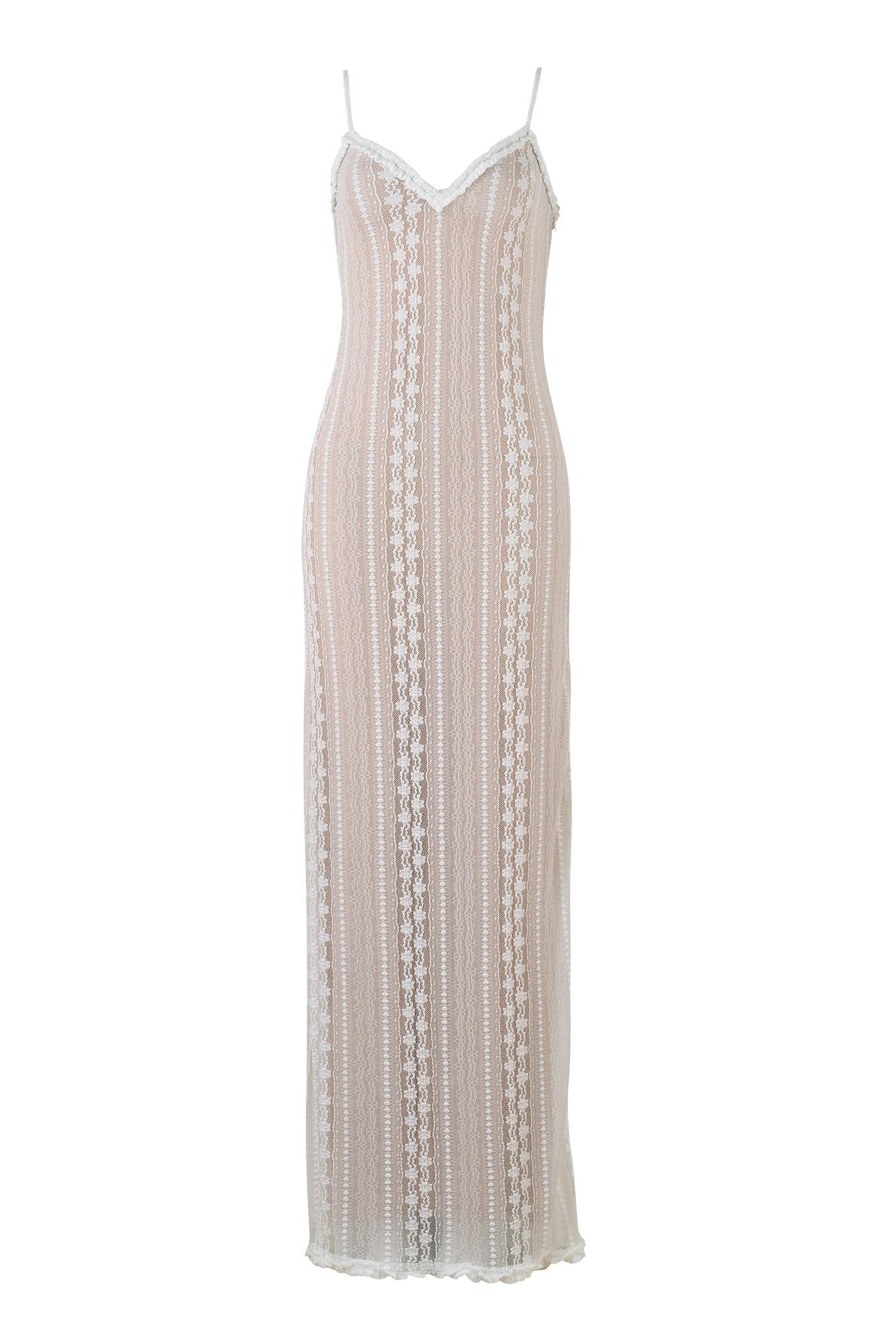 Melinda V-Neck Lace Set-ROVOLE