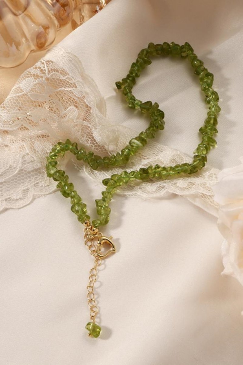 Nora Irregular Crystal Necklace-ROVOLE