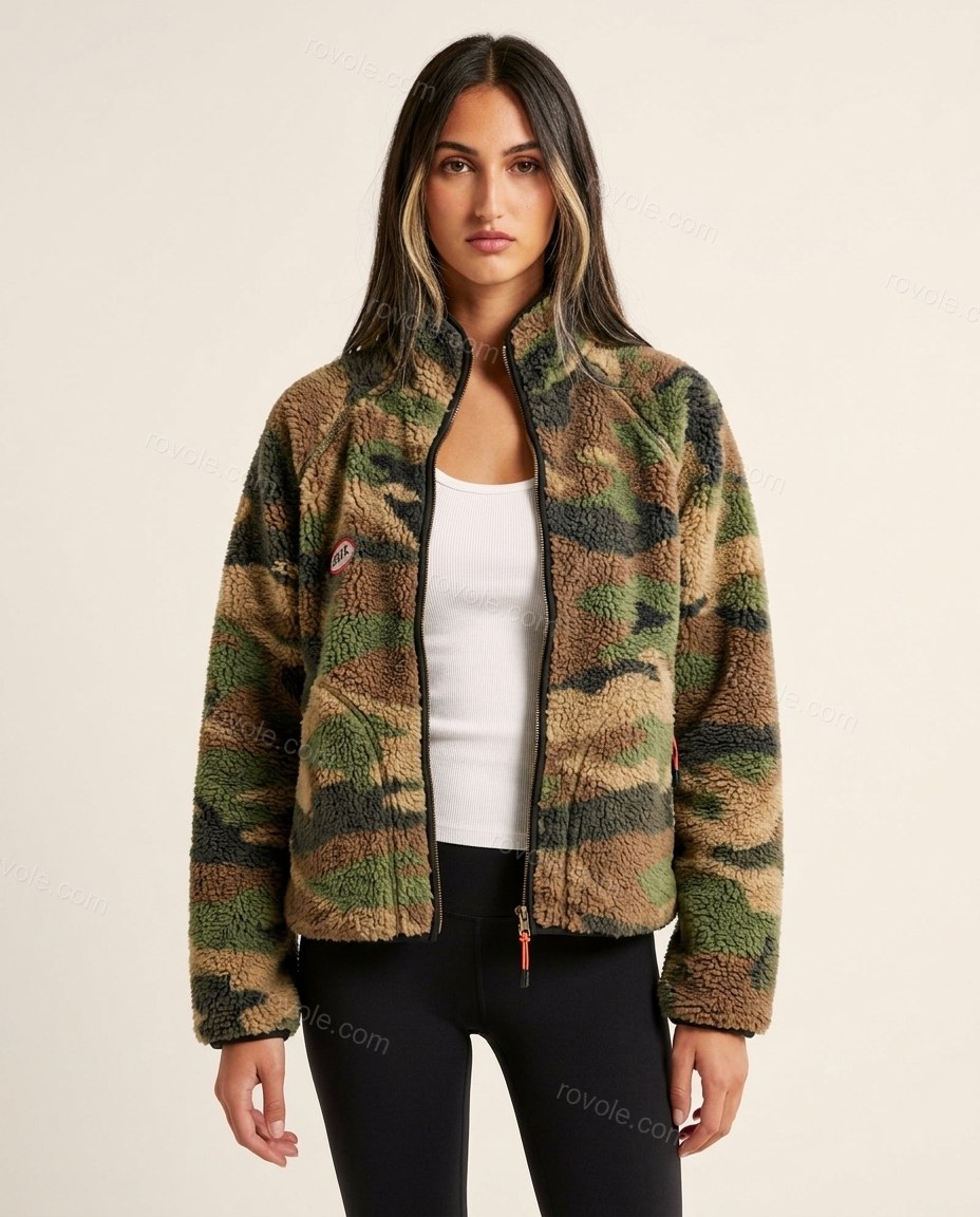 Green Jacket, front studio view, by rovole.com