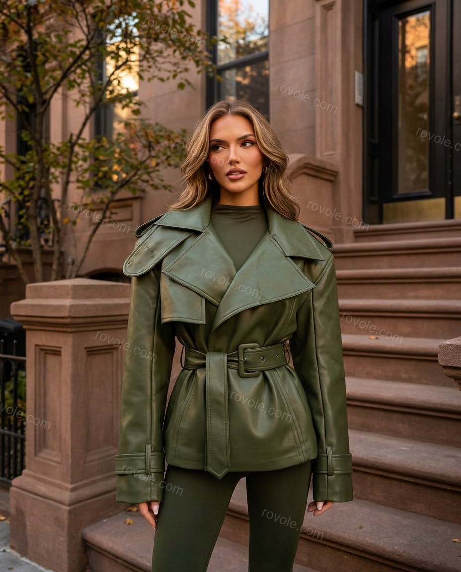 Dark Green Two-Piece Set, alternate use-case lifestyle view, by rovole.com