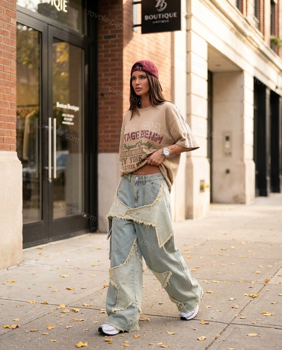 Light Blue Soft Embroidered Pant Set by Rovole