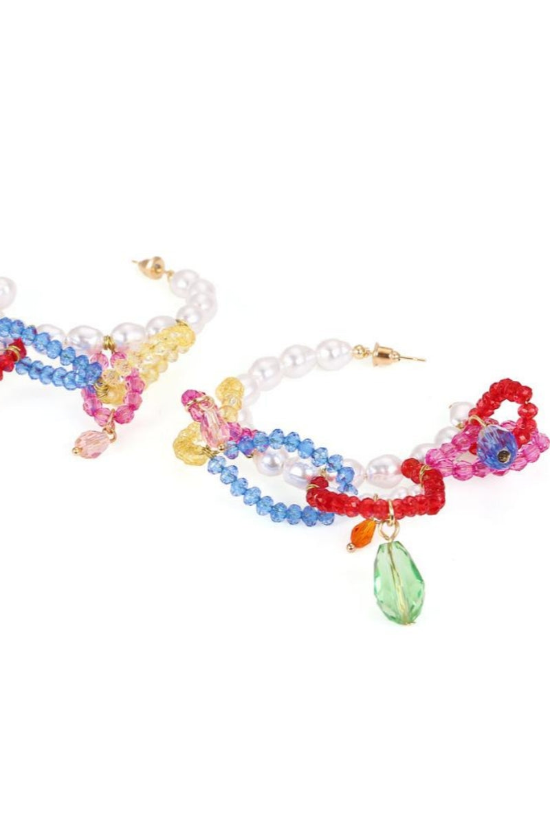 Rox Beaded Tassel Earrings-ROVOLE