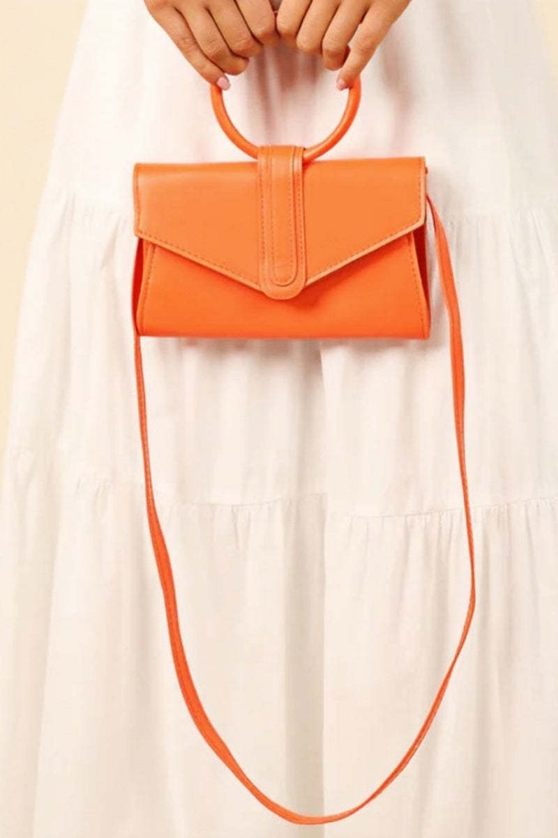 Spring Leather Multi-way Envelop Bag-ROVOLE