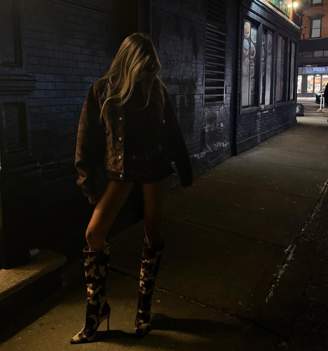 Midnight Rodeo Faux Suede Co-ord Set