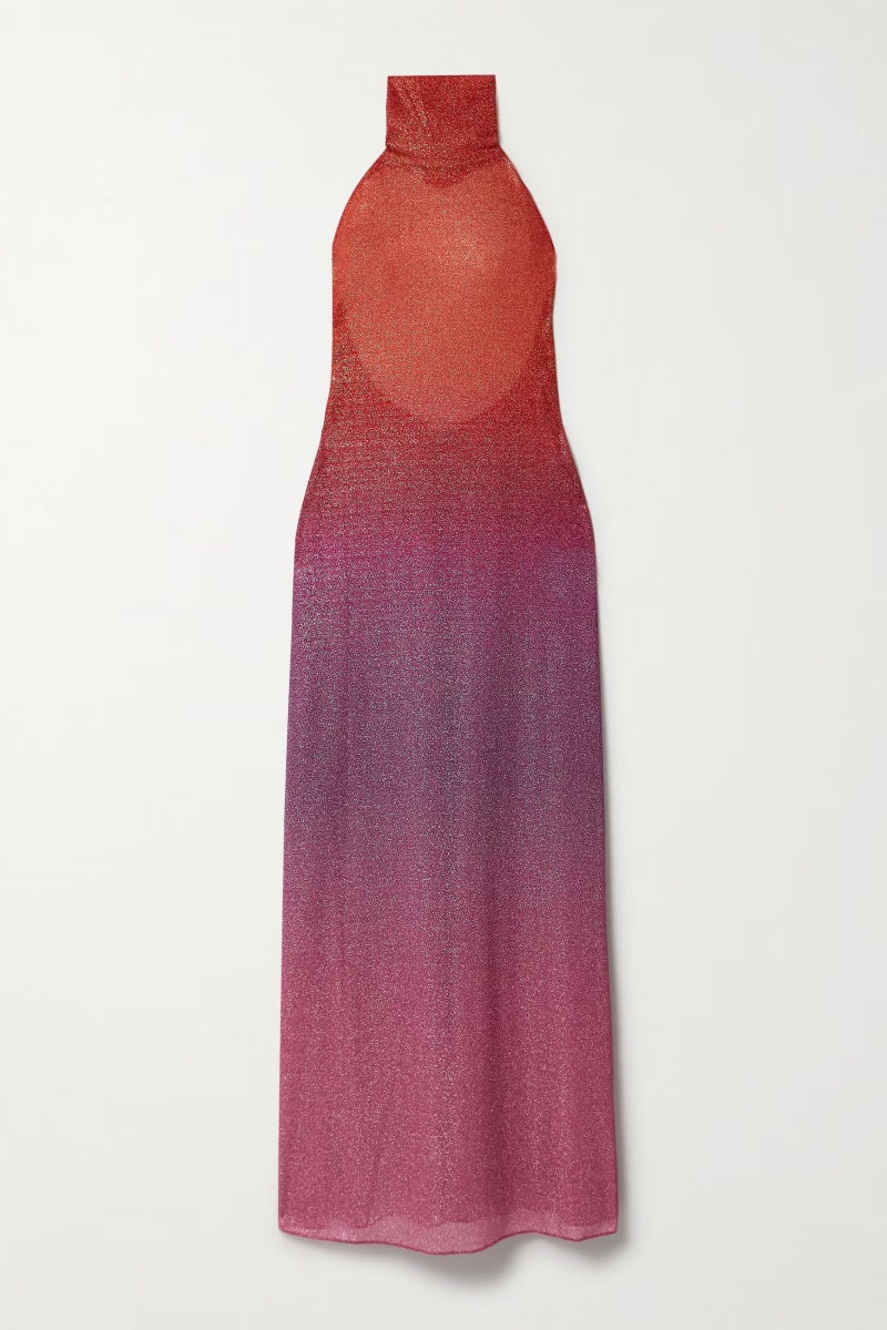 Oséree Orange Lumière  Maxi Dress-ROVOLE