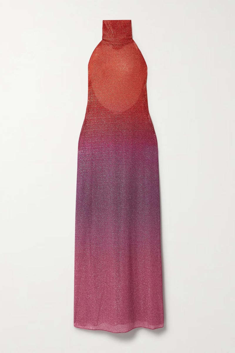 Oséree Orange Lumière  Maxi Dress-ROVOLE