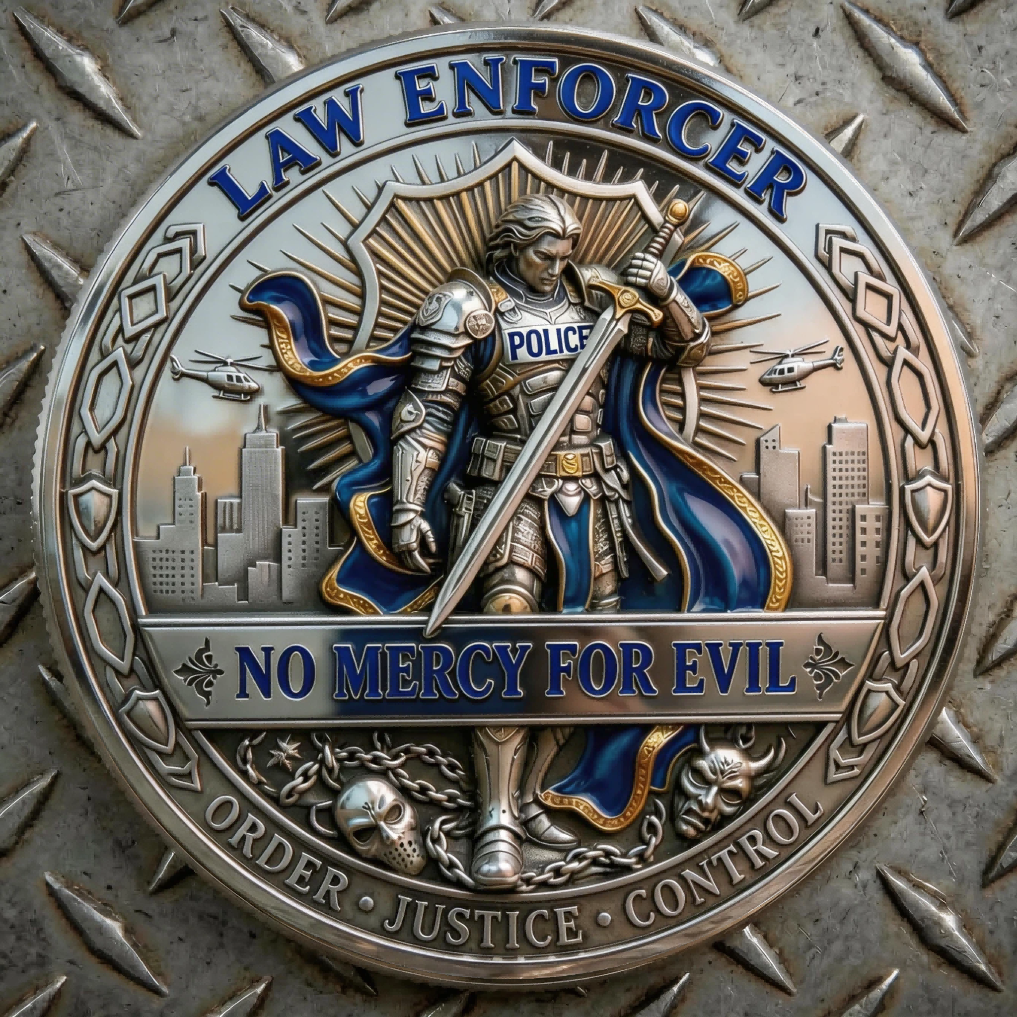 ⚡️Last Day 49% OFF - Law Enforcer Honor Challenge Coin 🚔🪙🦅
