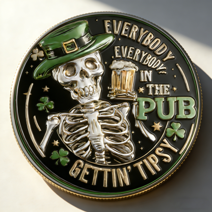 🏆 New Year Special Offer, 40% Off! 🔥 St. Patrick's Day Metal Commemorative Coin