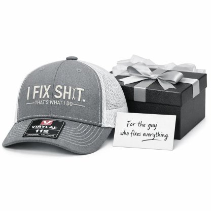🔥LAST DAY 49% OFF🔥-🛠 I Fix Shit Trucker Hat – Funny Mechanic & Fixer Cap