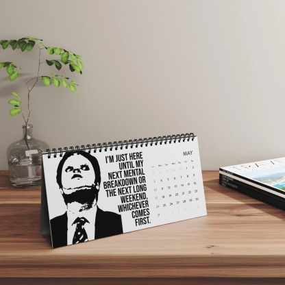 💥Sarcastic Office Quotes Desktop Calendar (2026)