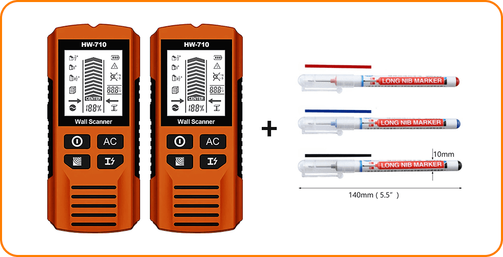🪛Multifunctional Handheld Metal & Wall Detector
