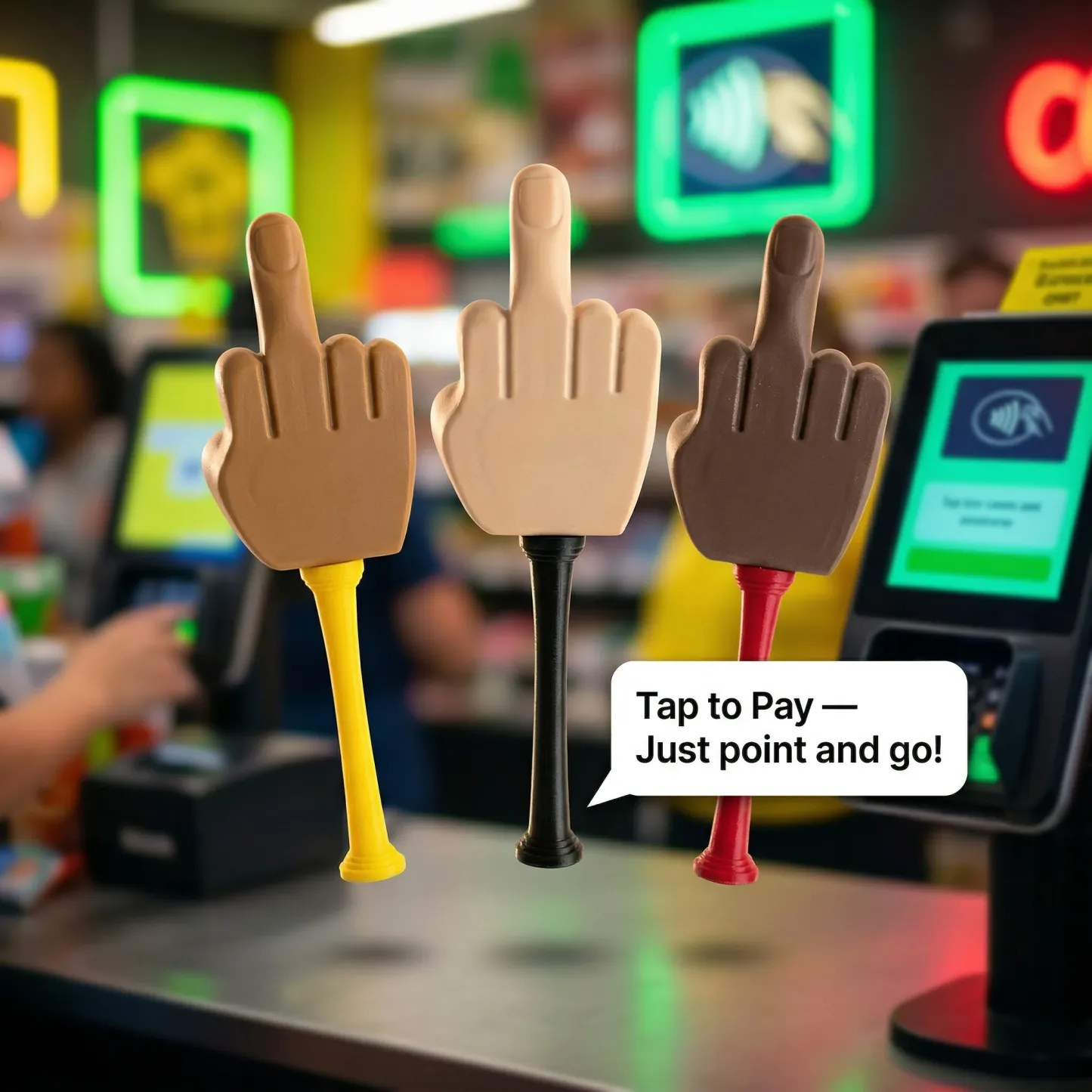 "F**K U Money" Tap Pay Case