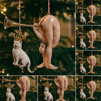 🔥 Black Friday 50% OFF --Limited-time offer: Buy 1 Get 1 Free-Funny Medieval Grotesque Ornament