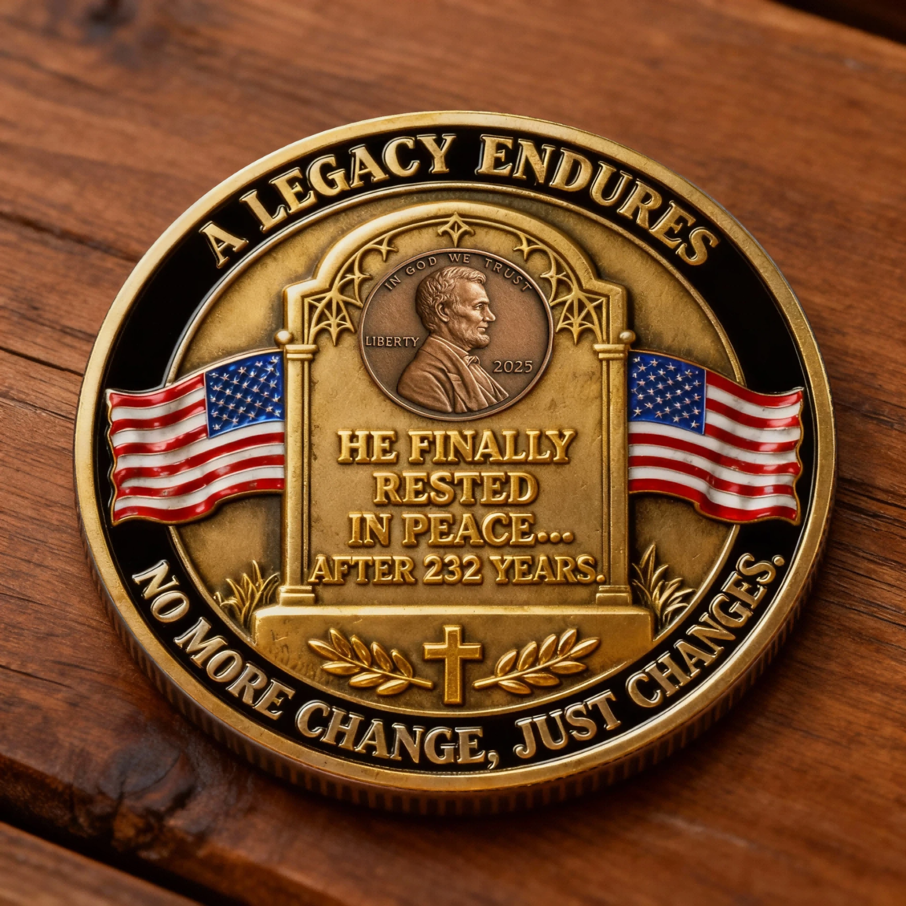 🏆Black Friday 60% OFF - 🪙 “The Final Cent Tribute” – 1793–2025 Commemorative Coin