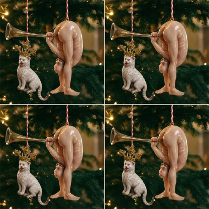 🔥 Black Friday 50% OFF --Limited-time offer: Buy 1 Get 1 Free-Funny Medieval Grotesque Ornament