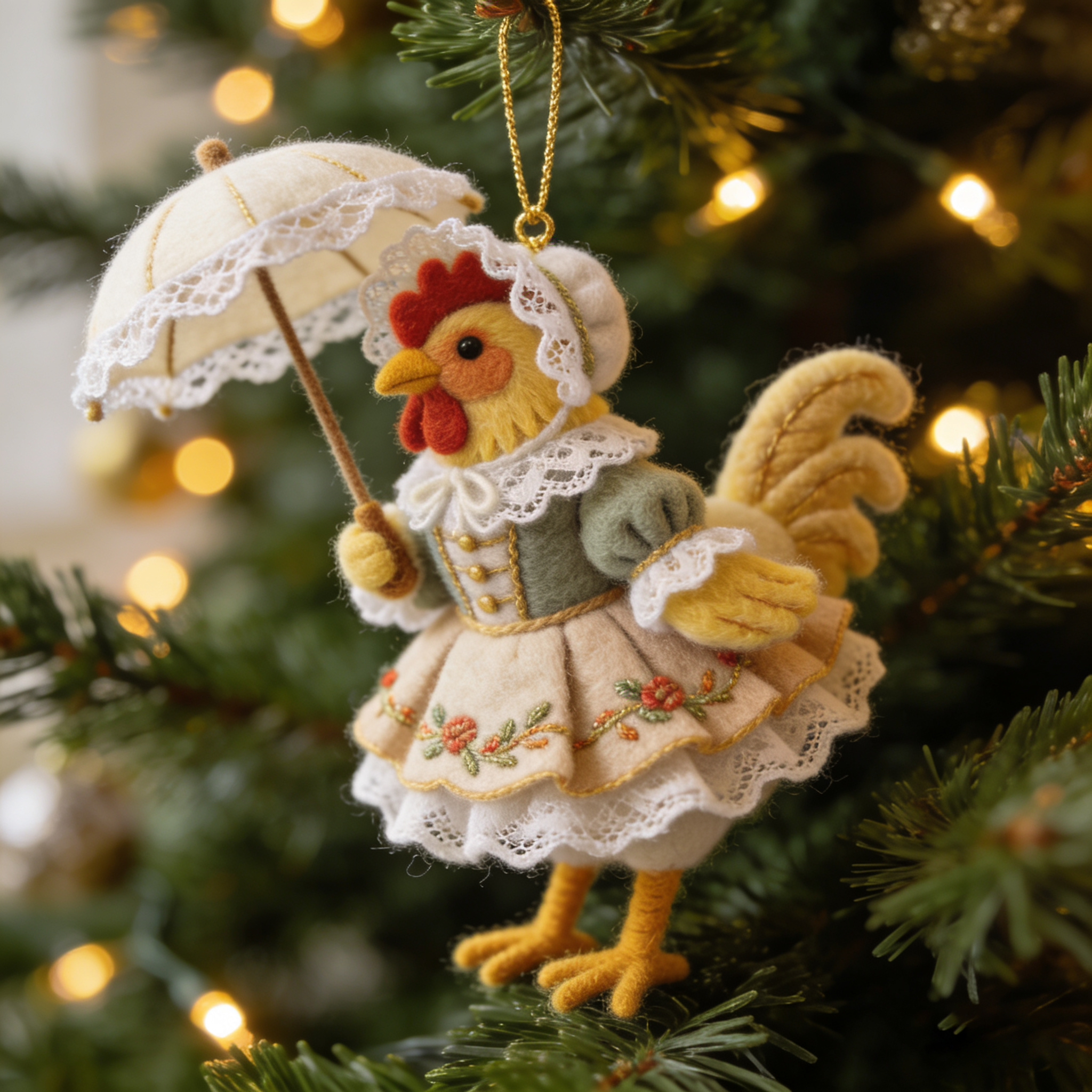 Whimsical Farm Friends Ornaments 🐮🐔🦆🐷🐐🐑