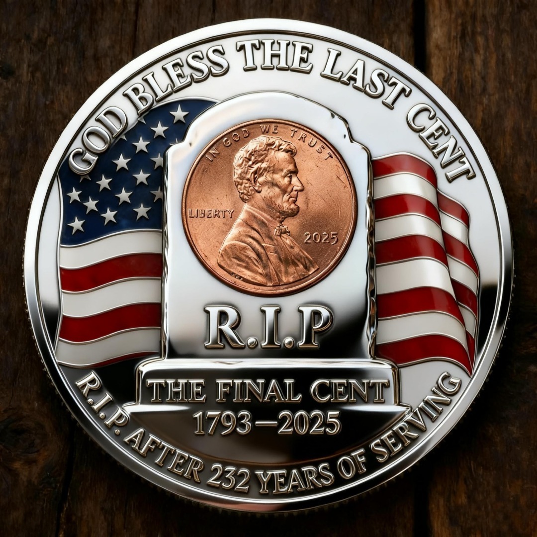 🏆New Year 60% OFF - The Last Cent Commemorative Coin - Smooth version