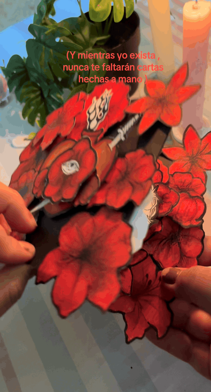 Handmade Eternal Romance Envelope