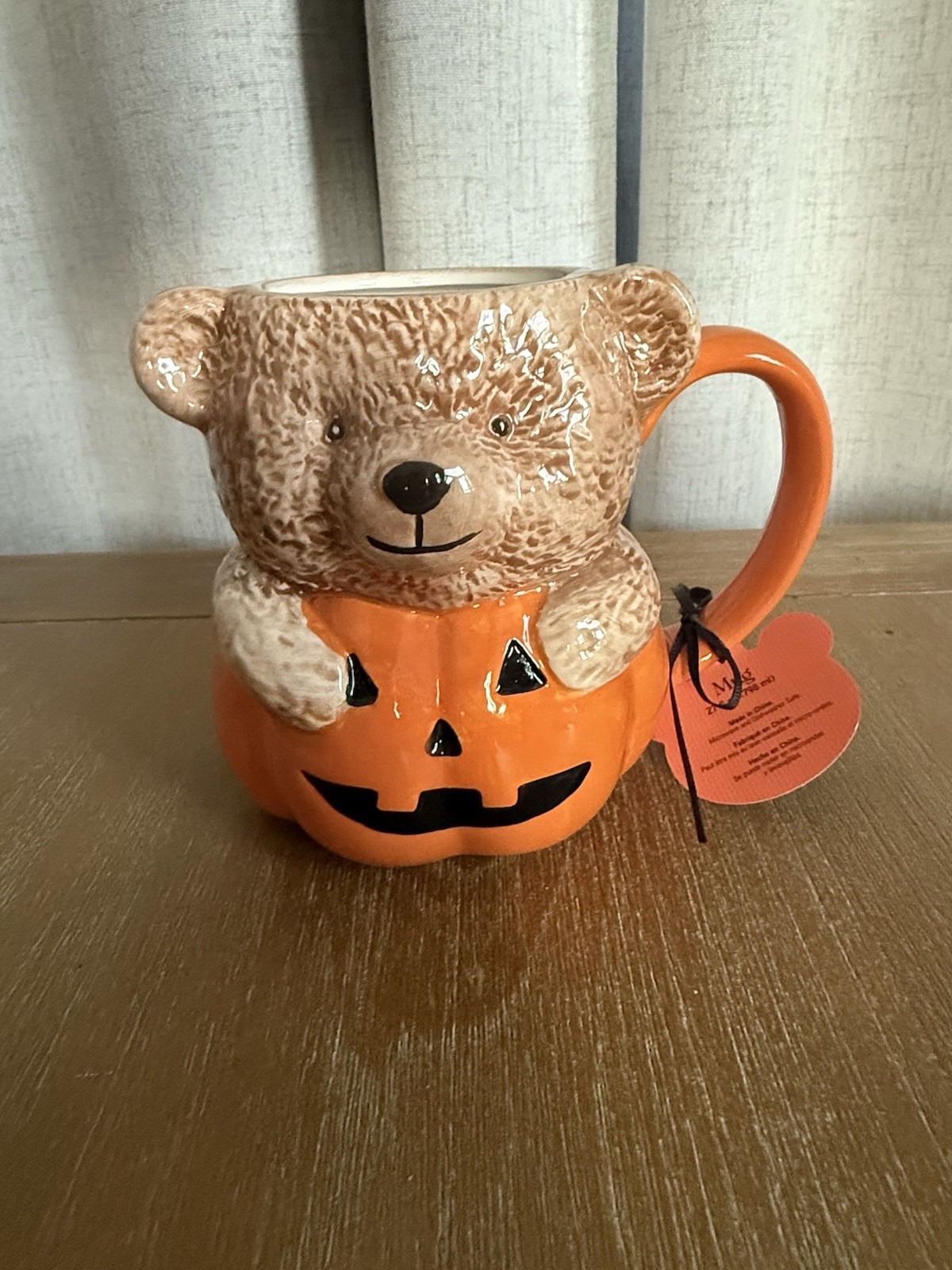 Pumpkin Bear Mug