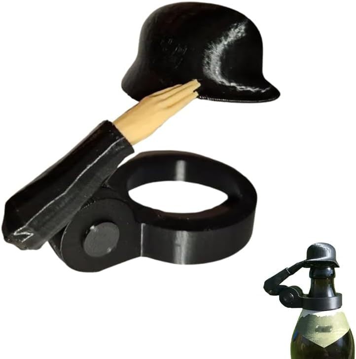 🍻Soldier Salute Beer Bottle Helmet