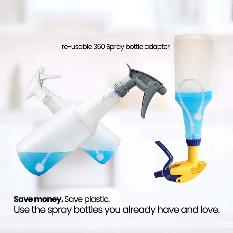 🔥Hot Sale 49% off🌟💦 3-Pack Universal Fit 360° Spray Bottle Adapter