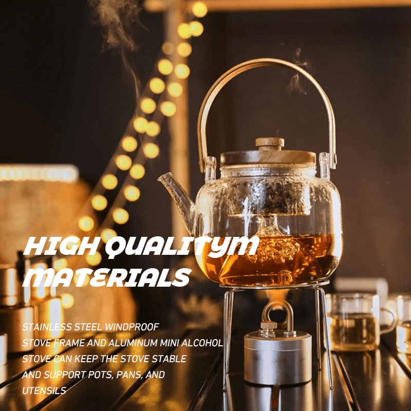 🔥High-Power Portable Mini Outdoor Spirit Burner & Alcohol Stove