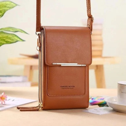 ✨2026 Women's Touchscreen Crossbody Phone Wallet