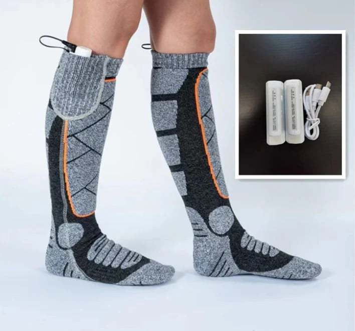 🎁Christmas Sale 49% OFF🎅Washable Rechargeable Heated Socks for Men & Women