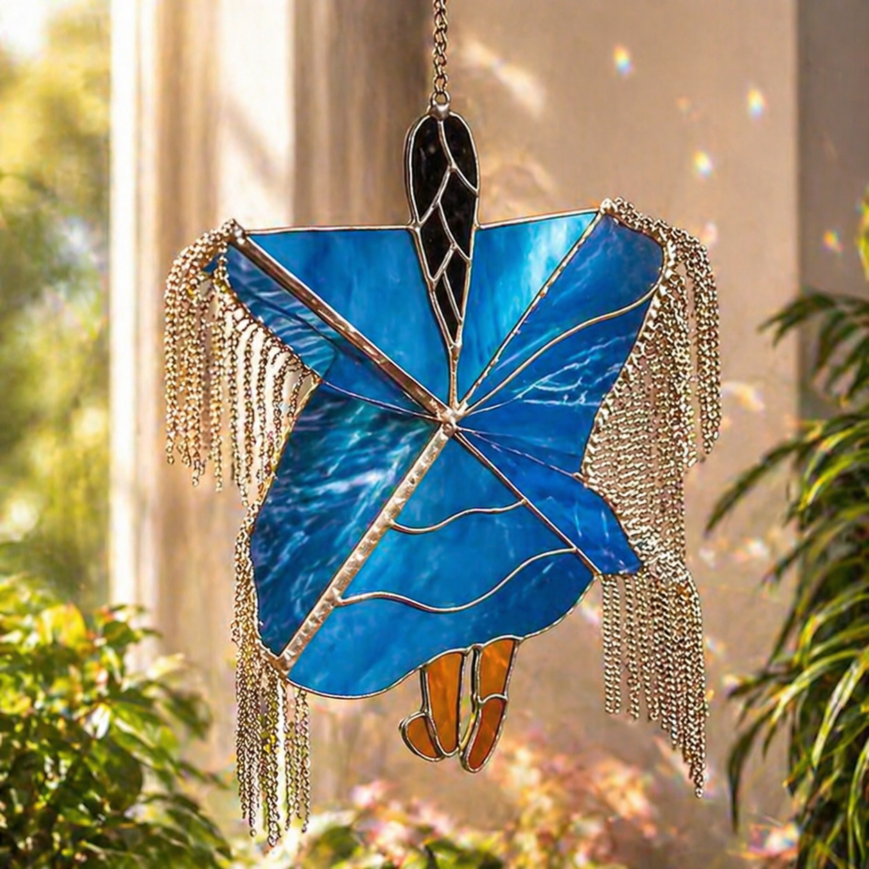 💃DIY Handmade Stained Glass Spinner💥