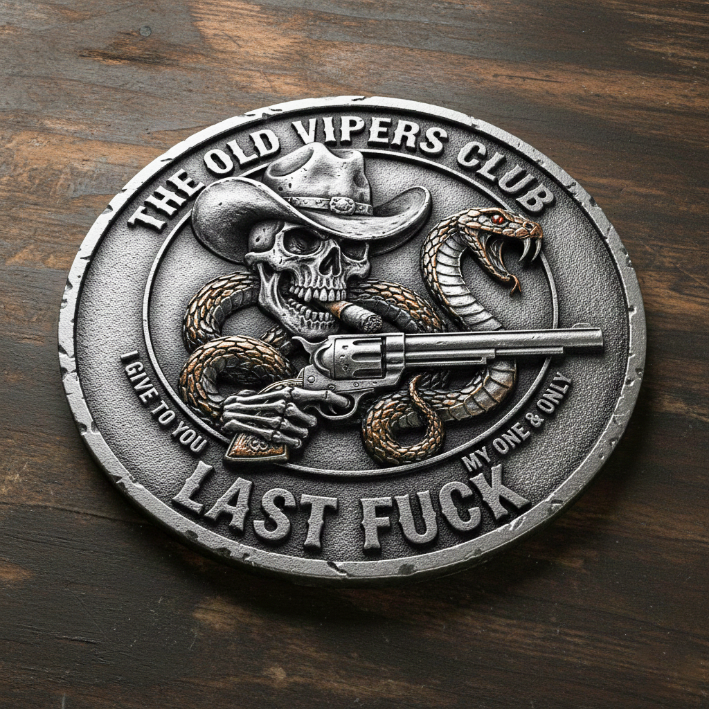 ⚡ Black Friday 24H Flash Sale -🐍  The Old Vipers Club Coin🔫
