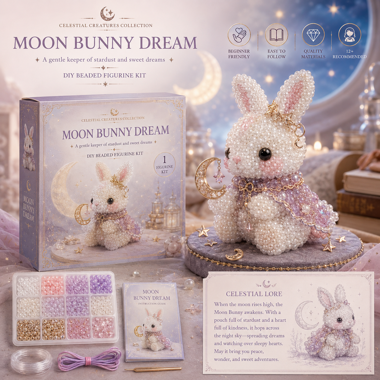 🎁Cute Beaded Animal DIY Kits