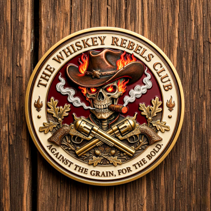 ⚡ Black Friday 24H Flash Sale -Whiskey Rebels Club Commemorative Coin