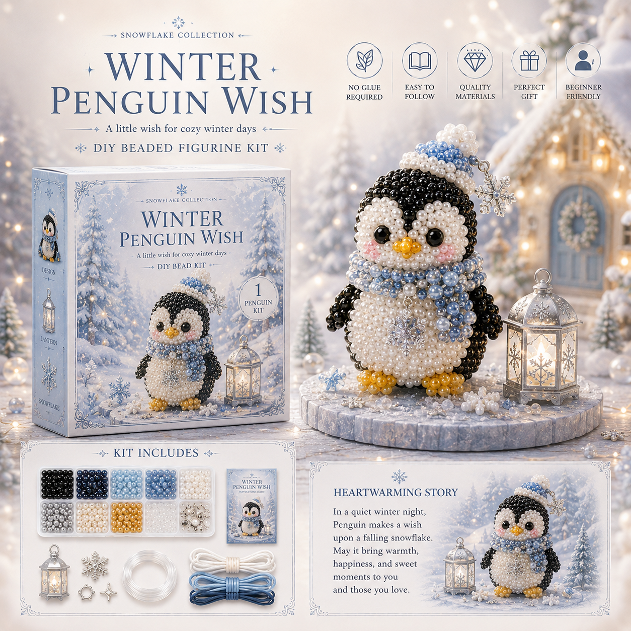 🎁Cute Beaded Animal DIY Kits