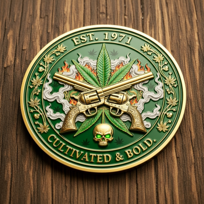 ⚡ Black Friday 24H Flash Sale -💀 The Old Head Buds Club Challenge Coin